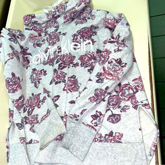Calvin Klein Funnel Neck Pullover Hoodie-size XL - Picture 1 of 3